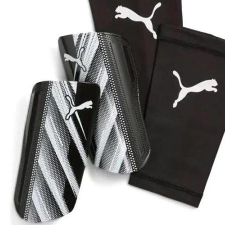 ESPINILLERAS PUMA ATTACANTO SLEEVE NEGRO 030995-01