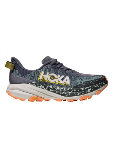 ZAPATILLAS HOKA SPEEDGOAT 6 GRIS MUJER 1147811-GMC