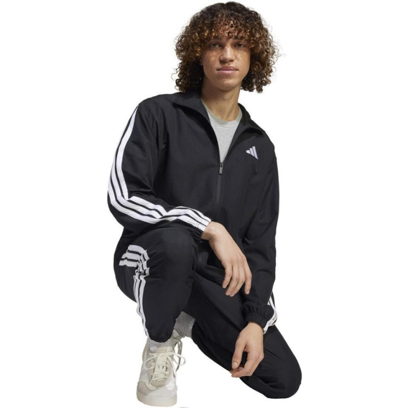 CHANDAL ADIDAS 3 RAYAS PERFORMANCE NEGRO JI8849