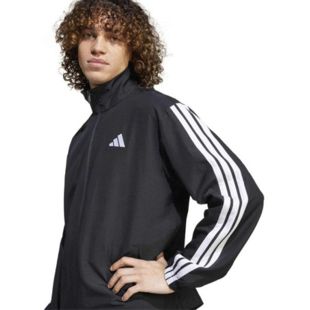 CHANDAL ADIDAS 3 RAYAS PERFORMANCE NEGRO JI8849