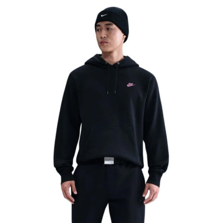 SUDADERA NIKE CLUB HOODIE NEGRO HOMBRE FN3859-001