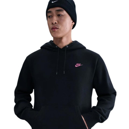 SUDADERA NIKE CLUB HOODIE NEGRO HOMBRE FN3859-001