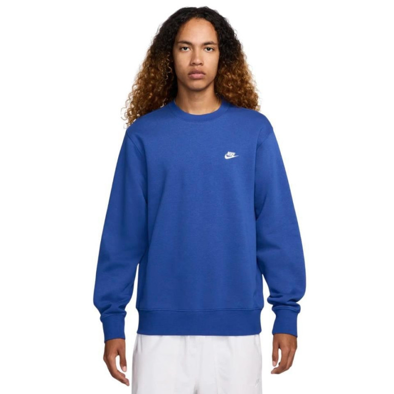 SUDADERA NIKE CLUB AZUL HOMBRE FN3886-480