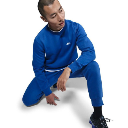 SUDADERA NIKE CLUB AZUL HOMBRE FN3886-480