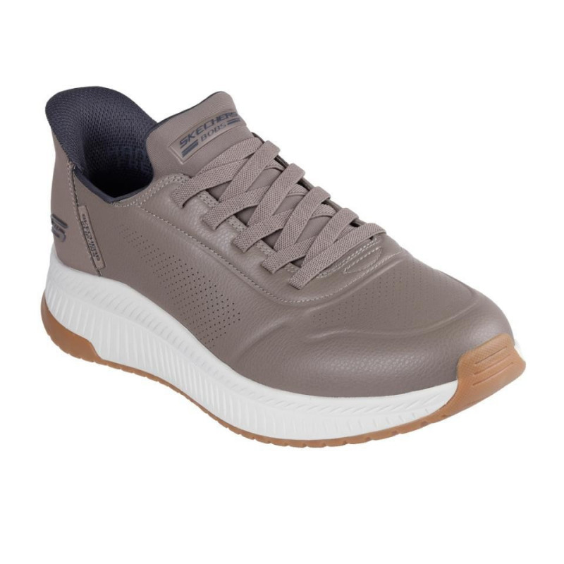 ZAPATILLAS SKECHERS BOBS SQUAD TAUPE 118424-TPE