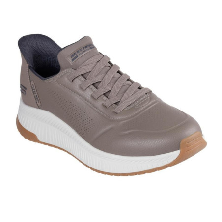 ZAPATILLAS SKECHERS BOBS SQUAD TAUPE 118424-TPE