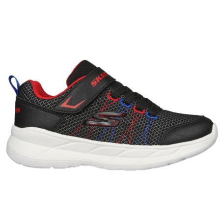 ZAP N SKECHERS SNAP SPRINT NEGRO ROJO