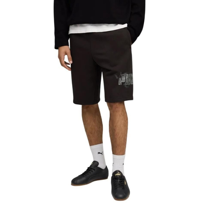 PANTALON CORTO PUMA CAMO SHORTS NEGRO 692038-01