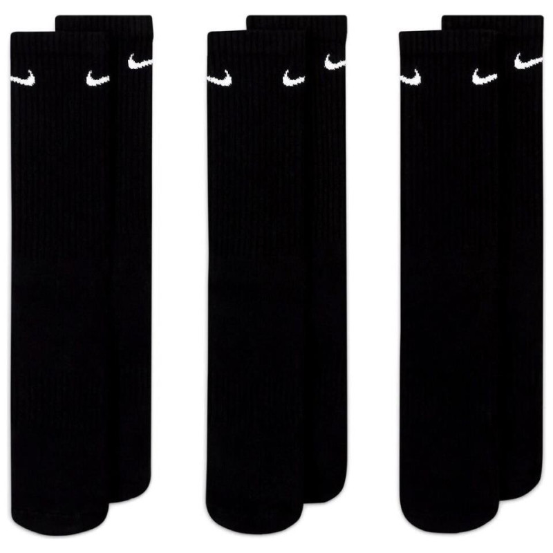 CALCETIN NIKE NEGRO EVERYDAY COTTON SX7664-010