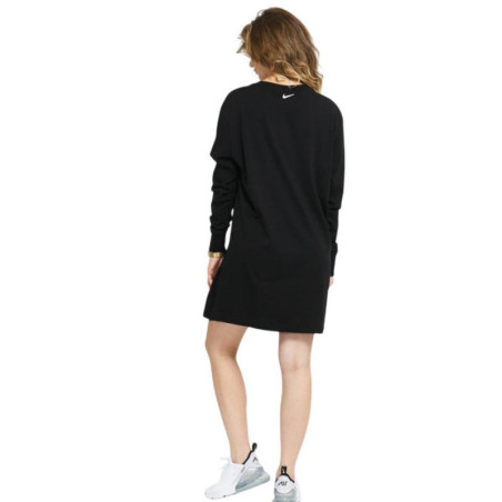 VESTIDO NIKE NEGRO MUJER MANGA LARGA DO2580-010