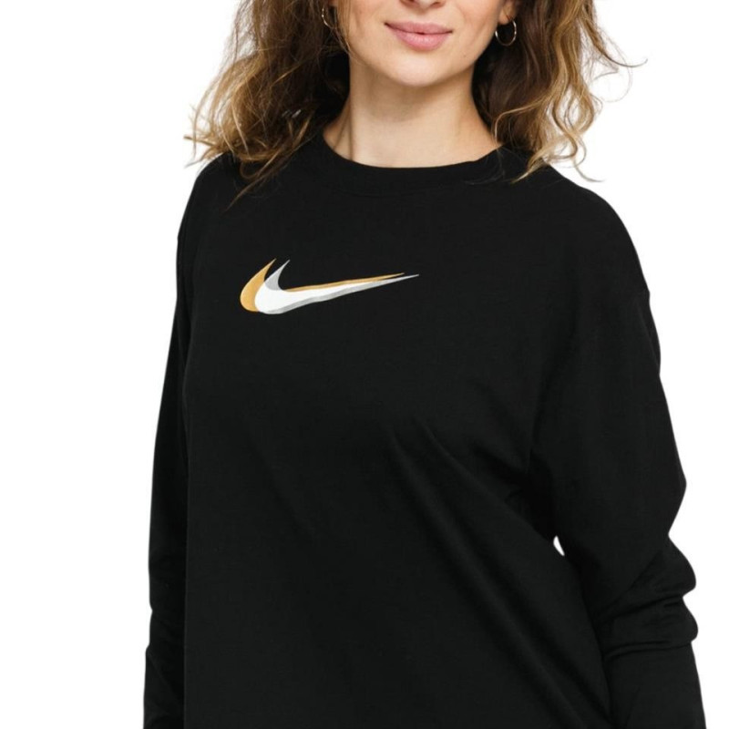 VESTIDO NIKE NEGRO MUJER MANGA LARGA DO2580-010