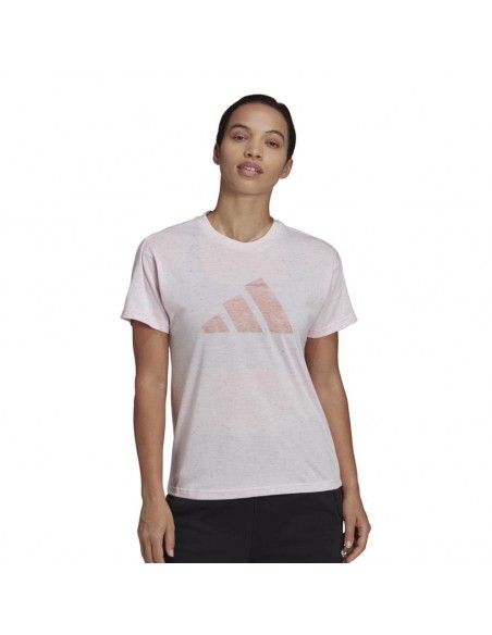 CAMISETA ADIDAS SPORTSWEAR ROSA MUJER HE1706