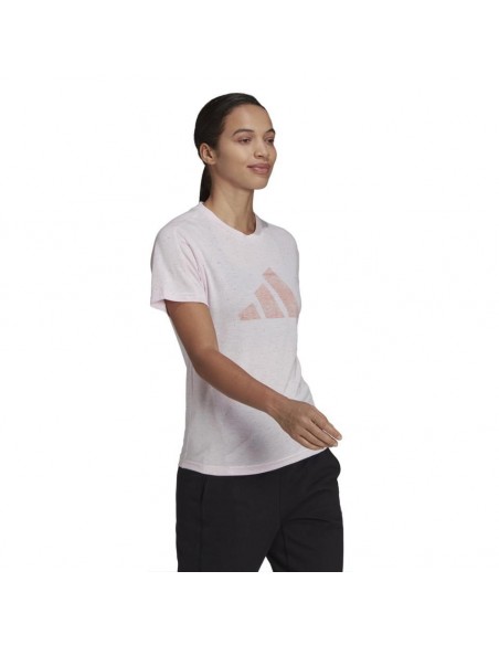 CAMISETA ADIDAS SPORTSWEAR ROSA MUJER HE1706