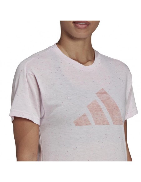 CAMISETA ADIDAS SPORTSWEAR ROSA MUJER HE1706
