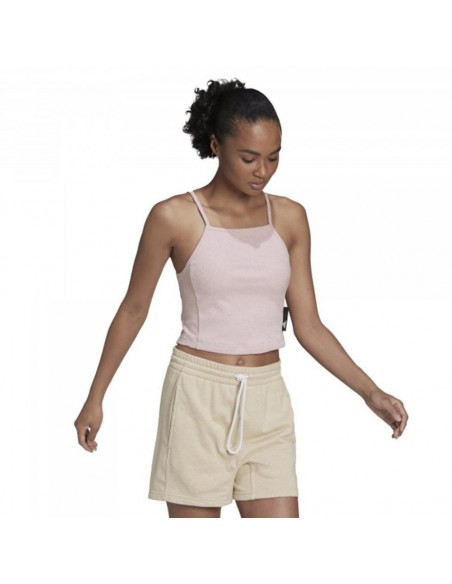 CAMISETA ADIDAS TIRANTE ROSA MUJER HA5379