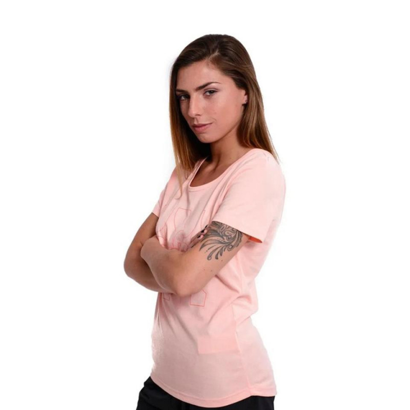 CAMISETA ADDIAS W MO PR T-SHIRT ROSA EH6470