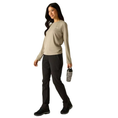 CAMISETA REGATTA ANTI-INSECTO BEIGE MUJER RWT381-5
