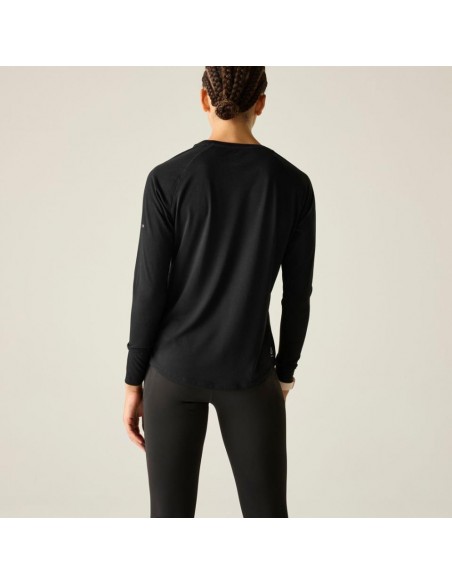 CAMISETA NIMBLE SLEVE NEGRO MANGA LARGA DWT803-800