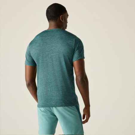 CAMISETA D2B RUNNING FINGA HOMBRE VERDE RMT237-ZLV