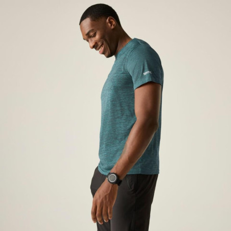 CAMISETA D2B RUNNING FINGA HOMBRE VERDE RMT237-ZLV