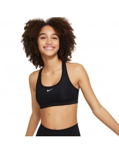 SUJETADOR DEPORTIVO NIKE SWOOSH NEGRO FJ7161-010