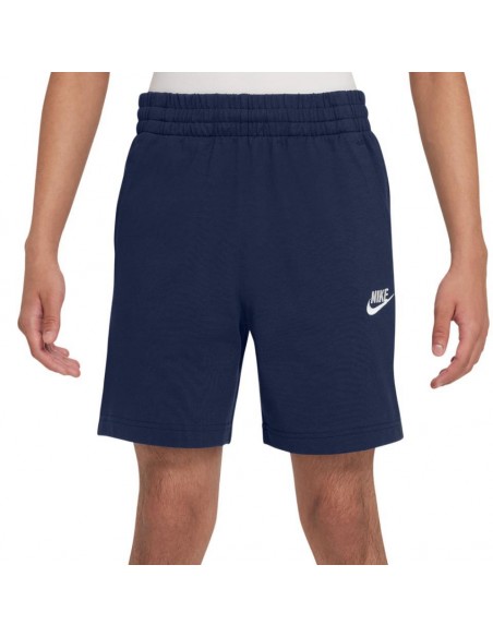 PANTALON CORTO NIKE CLUB AZUL NIÑOS FZ5512-410