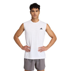 CAMISETA ADIDAS SIN MANGAS ESENTIALS BLANCA KD5424