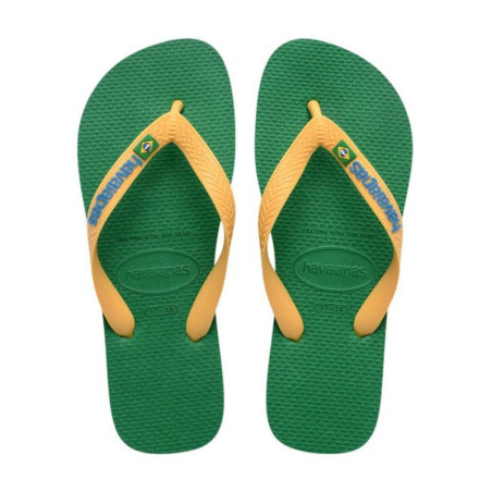 CHANCLAS HAVAIANAS BRASIL LOGO VERDE 4110850-2079