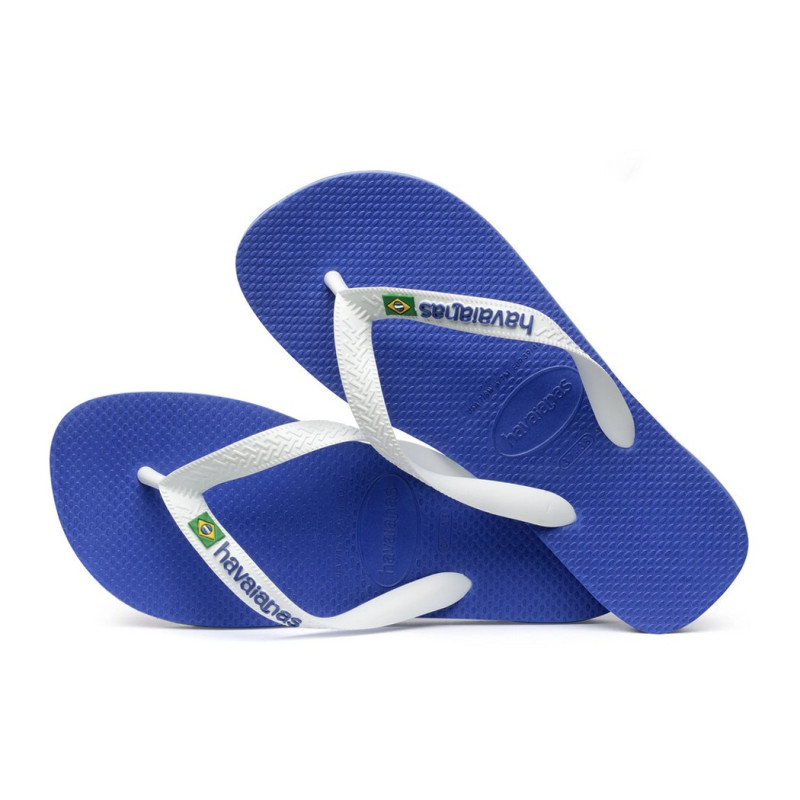 CHANCLAS HAVAIANAS BRASIL AZUL BLANCO 4110850-2711