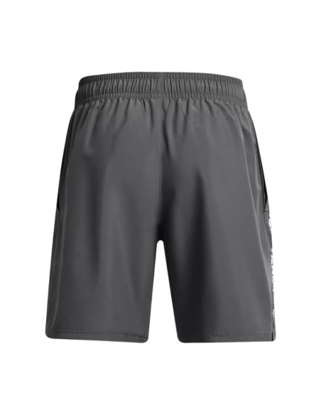 PANTALON CORTO UNDER ARMOUR GRIS TECH 1383356-025