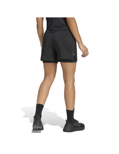 PANTALON CORTO ADIDAS RUNNING NEGRO KA0246