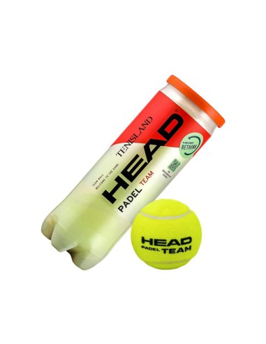 TUBO DE PELOTAS HEAD X3 PADEL TEAM 5756603