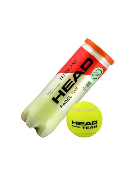 TUBO DE PELOTAS HEAD X3 PADEL TEAM 5756603