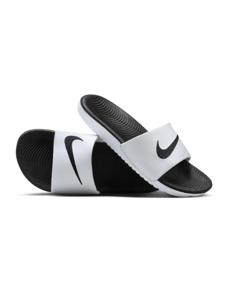 CHANCLA NIKE KAWA NIÑOS BLANCA 819352-100