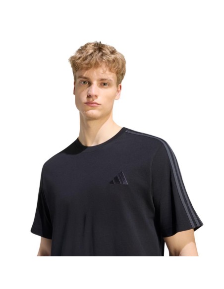 CAMISETA ADIDAS ESSENTIALS 3 NEGRA HOMBRE KY4110 