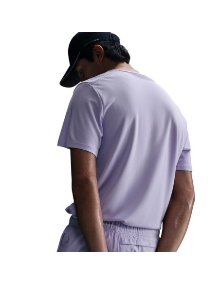 CAMISETA NIKE MILER SS HOMBRE LILA DV9315-515