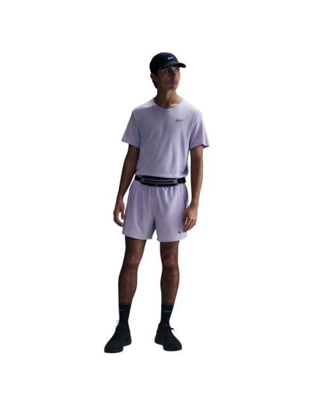 CAMISETA NIKE MILER SS HOMBRE LILA DV9315-515