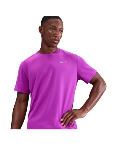 CAMISETA NIKE MILER SS HOMBRE FUCSIA DV9315-551