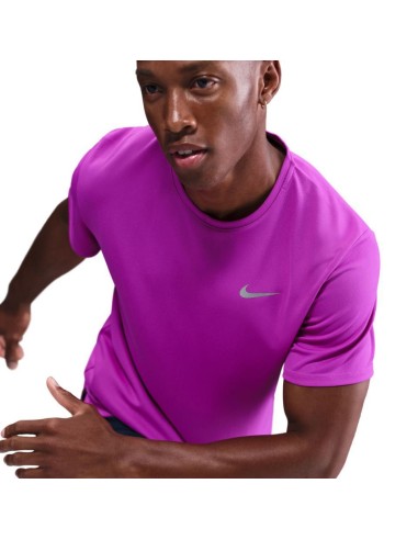 CAMISETA NIKE MILER SS HOMBRE FUCSIA DV9315-551