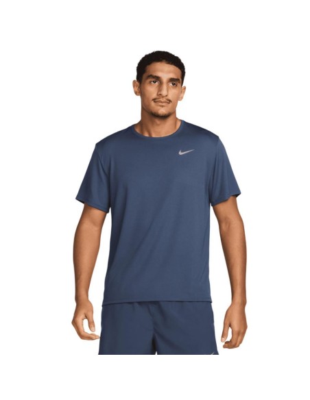 CAMISETA NIKE MILER MANGA CORTA AZUL DV9315-437