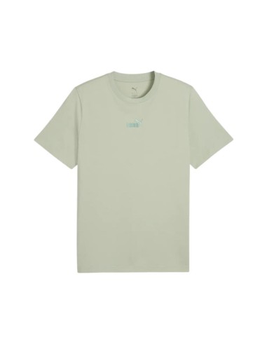 CAMISETA PUMA ESS LOGO VERDE HOMBRE 692912-28