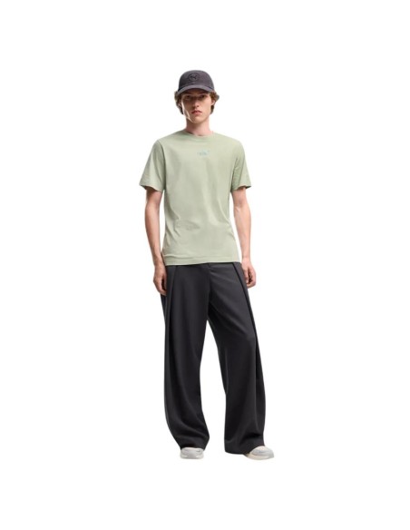 CAMISETA PUMA ESS LOGO VERDE HOMBRE 692912-28