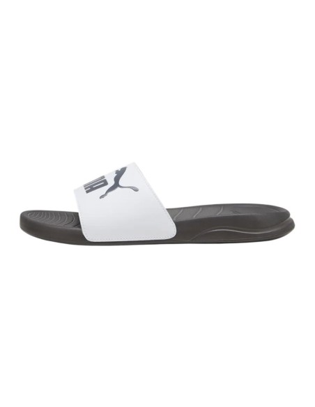 CHANCLAS PUMA POPCAT 20 NEGRO BLANCA 372279-36