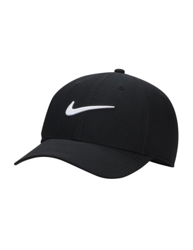 GORRA NIKE DRI-FIT NEGRO LOGO BLANCO FB5625-010
