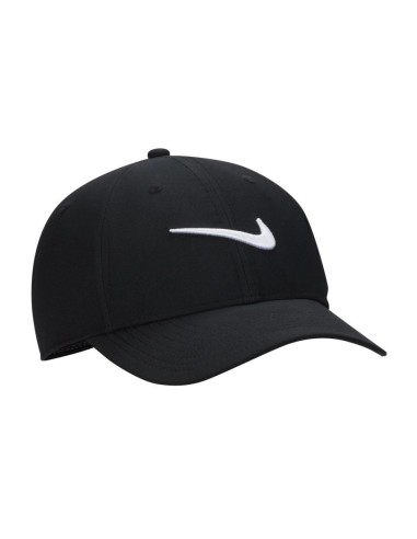 GORRA NIKE DRI-FIT NEGRO LOGO BLANCO FB5625-010