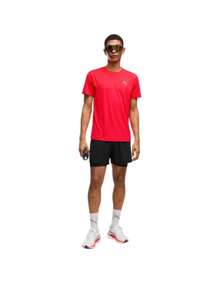 CAMISETA PUMA RUN ILLUSTRATIVA NARANJA 529001-99