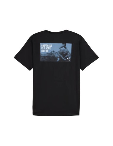 CAMISETA PUMA RUN GREATNESS NEGRO 529133-51