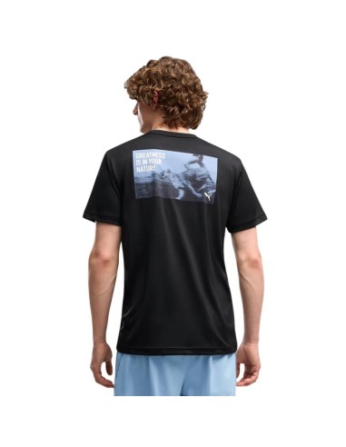 CAMISETA PUMA RUN GREATNESS NEGRO 529133-51