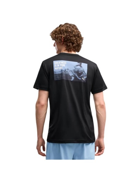 CAMISETA PUMA RUN GREATNESS NEGRO 529133-51