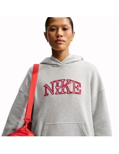 SUDADERA NIKE STUDIO FLEECE GRIS MUJER IM9830-012 2